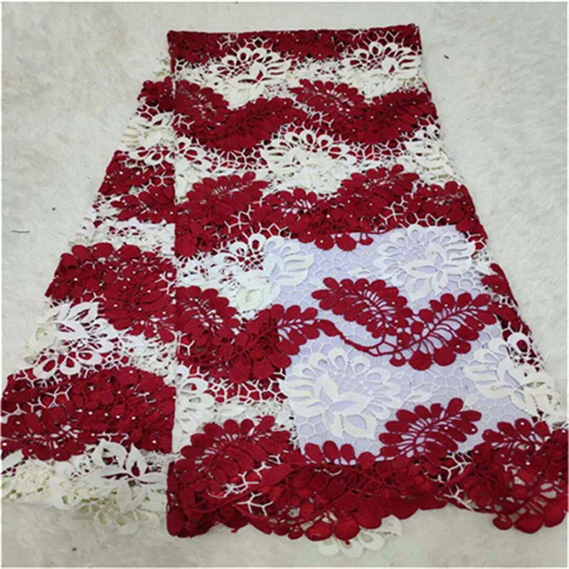 Горячая Распродажа замечательный дизайн белое водорастворимое кружево с