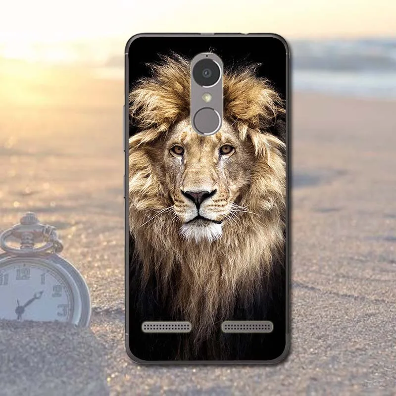 Чехол для lenovo K6 силиконовый чехол из мягкого термопластика 3D Окрашенные Coque