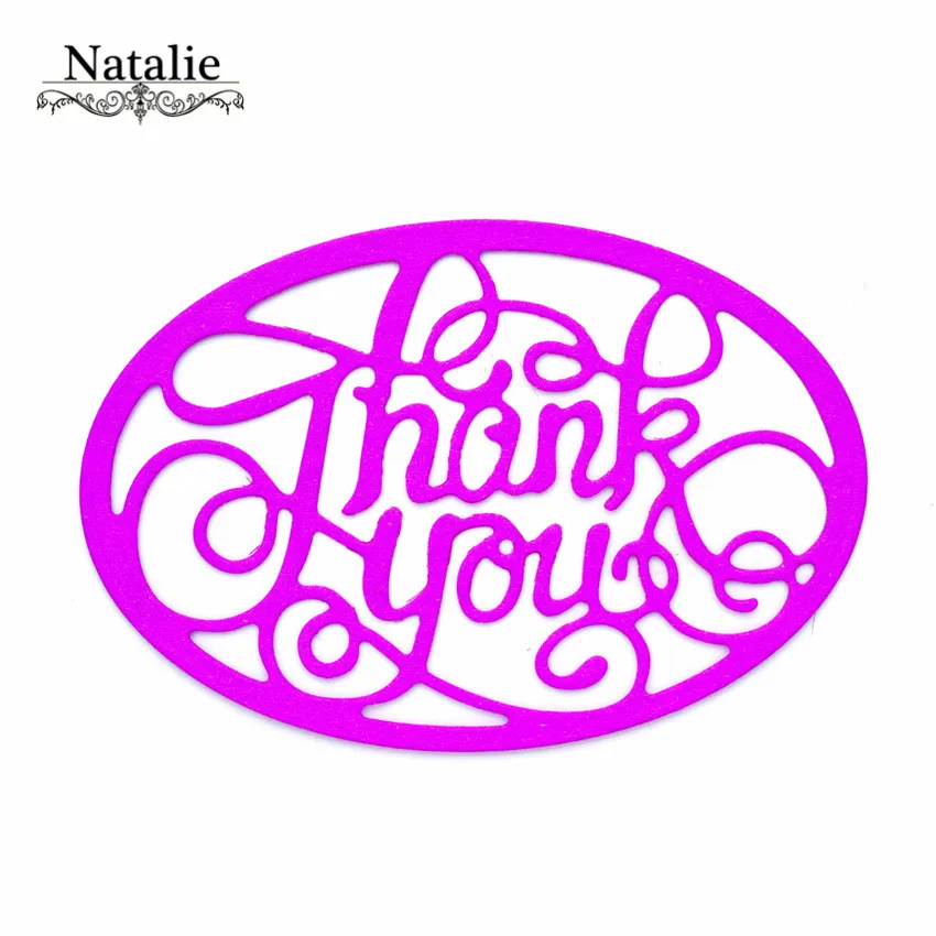 Металлический Стальной трафарет с надписью Thank You 1 шт.|stencil for diy|stencils diy scrapbookingstencils