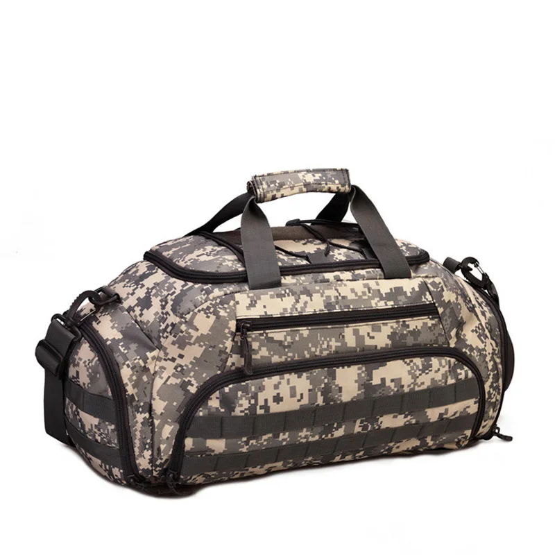 ACU 40L военный тактический рюкзак, походный рюкзак, сумка через плечо, Мужской многофункциональный рюкзак, mochila feminina - Цвет: ACU