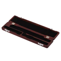 wooden flute case box holder maple solid wood for 17 hole flutes wooden woodwind instrument accessories