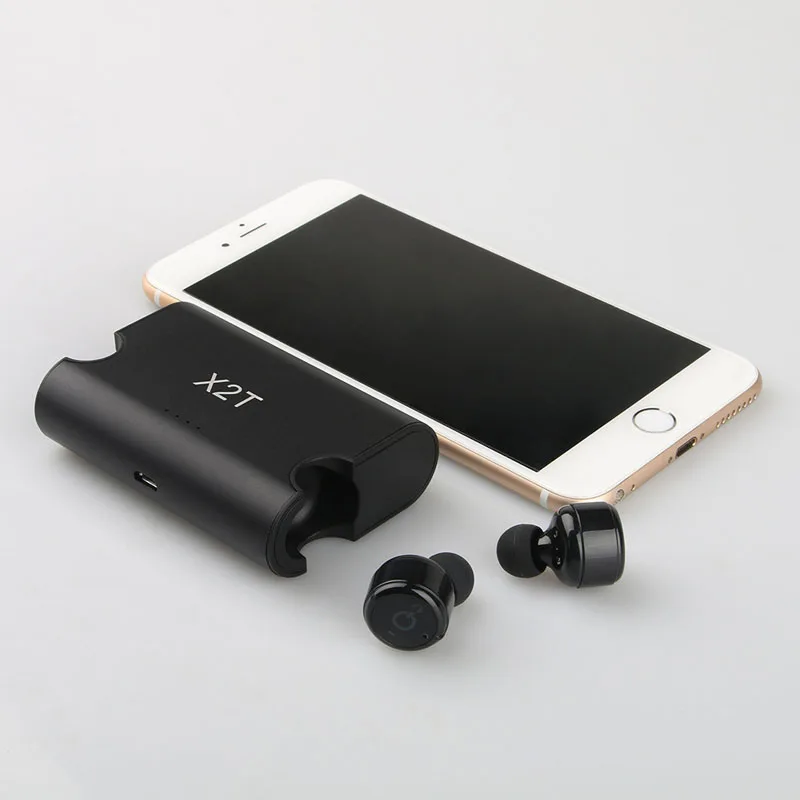 2018 Новый x2t HiFi Беспроводной Bluetooth Наушники Портативный двойной наушники открытый