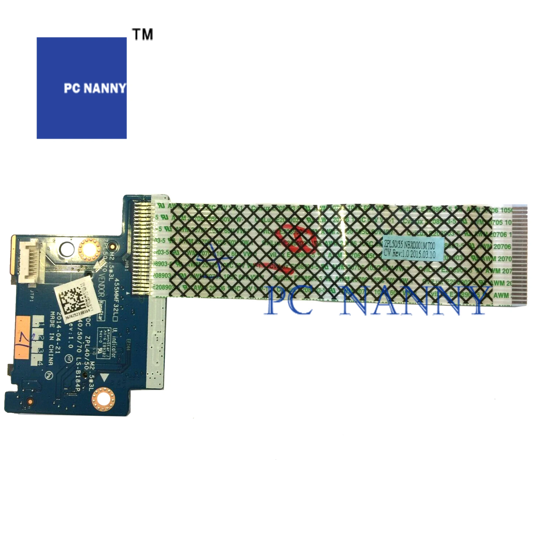 Плата считывателя карт PCNANNY для HP ProBook 440 450 G2 с кабелем тест на хорошее качество