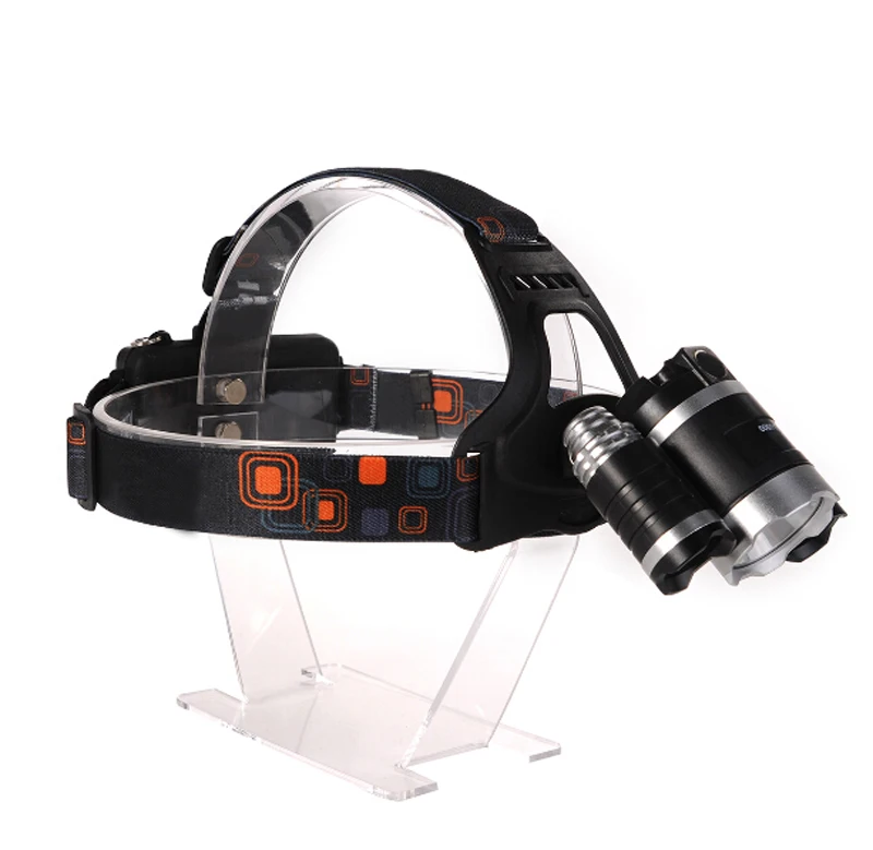 3LED из C T6 светодиодный велосипед свет фар Глава лампы фонарик 18650 + 2x18650