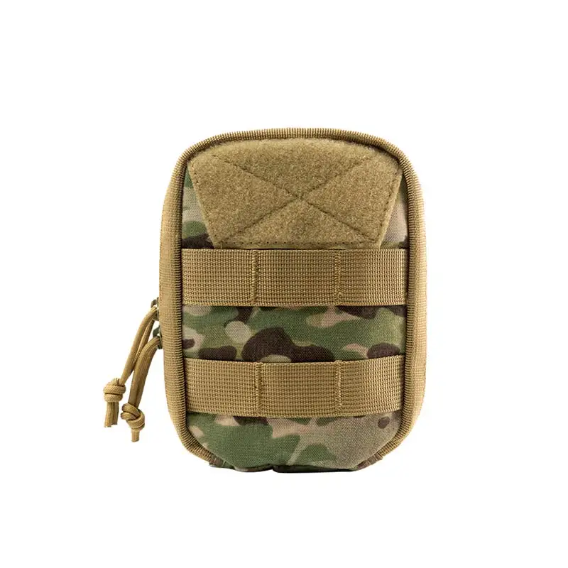 Multicam OneTigris MOLLE Сумка для первой помощи многофункциональные компактные тактические поясные сумки маленький Универсальный мешочек для кемпинга пешего туризма охоты - Цвет: Multicam