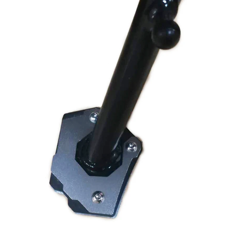 

For BMW G310GS 2017-2018 Side Foot Kickstand Enlarger Stand Extension Support Plate Pad Aluminum & Stainless Steel