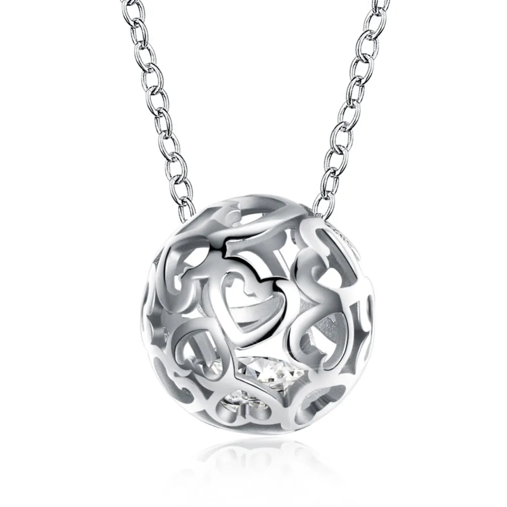 100% чистый SilverCute прекрасный очаровательные украшения Подарок на юбилей помолвка