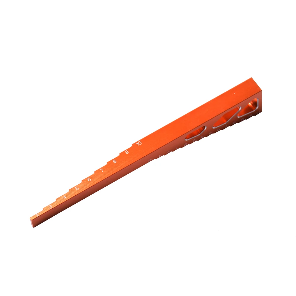 DJX CNC алюминиевый сплав 2 в 1 высота езды и Дроп манометр инструменты для 1/10 RC