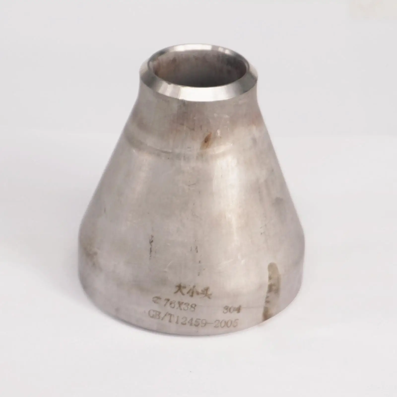 76x38 мм 304 Нержавеющая сталь концентрическое уменьшение стыковой сварной трубы