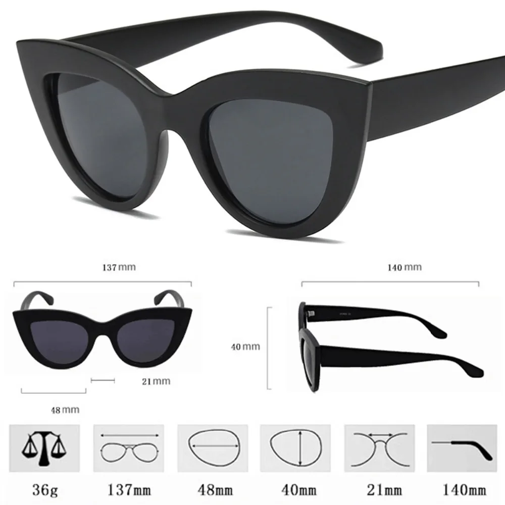 Женские Модные солнцезащитные очки ретро пляжные | Спорт и развлечения