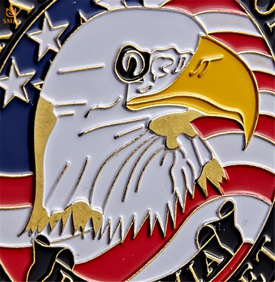 Фото США ВМС USAF USMC армия береговой охраны Свобода Орел золотая пластина Редкие США ВМС USAF USMC армия береговой охраны Свобода Орел золотая пластина Редкие
