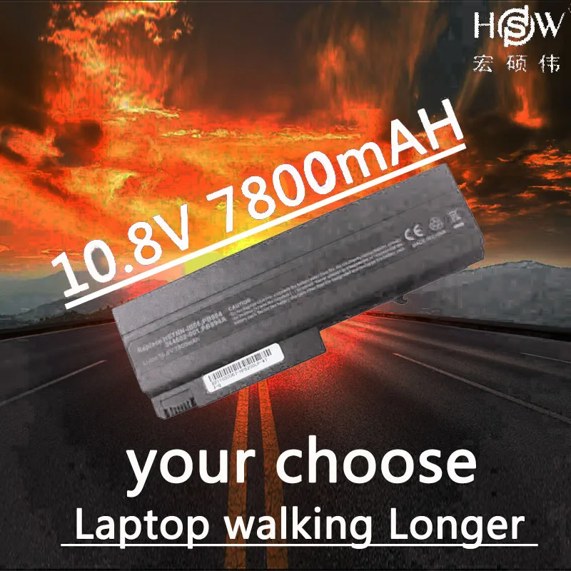 HSW 7800 мАч Батарея для HP Compaq 6910p 6510b 6515b 6710b 6710s 6715b 6715s NC6100 NC6105 NC6110 NC6115 NC6120 NX6405 HSTNN