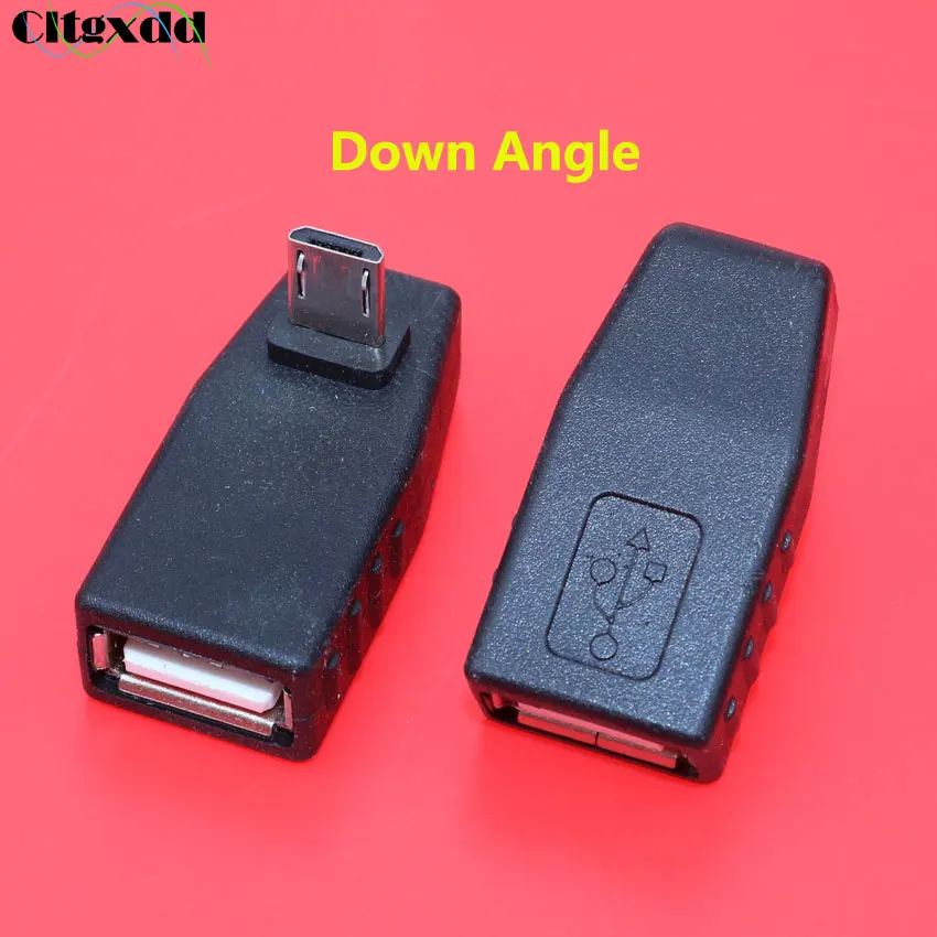 Cltgxdd 1 шт. USB 2 0 A Разъем для Micro 5 Pin B штекер хост-адаптер OTG разъем