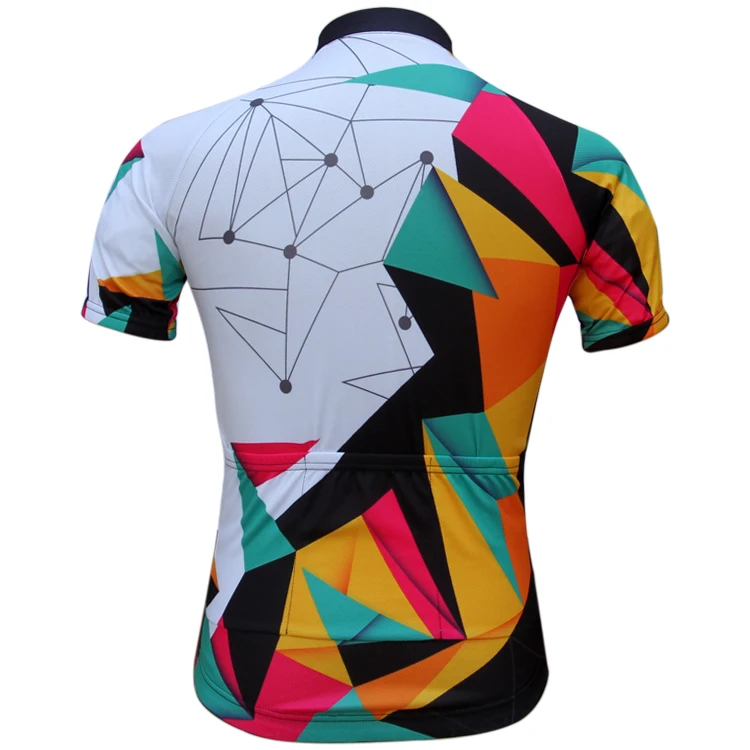 2017 Женская Профессиональная велосипедная майка с коротким рукавом рубашка