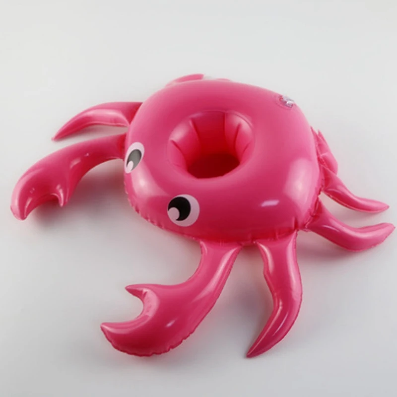 

Pool Float floats bathing new women Inflatable crab cup holder Pool Party drink swimming Toys crab drink floats Inflatable460378