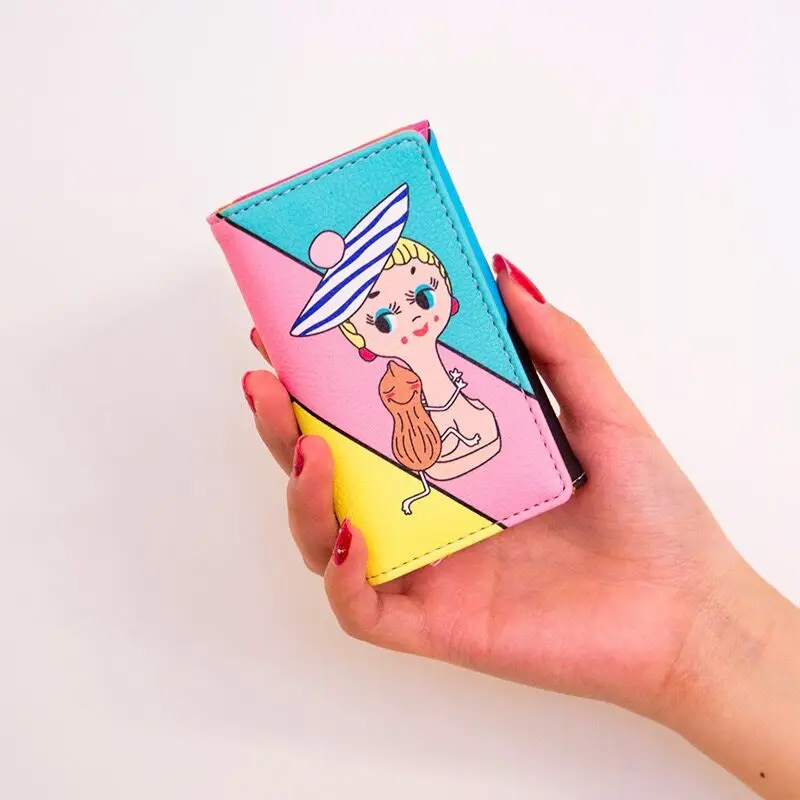 Bentoy Забавный Милый Камуфляжный кошелек для ключей Модный чехол для ключей для девочек PU мультяшный держатель с рисунком для кредитных карт корейский стиль Hasp женский кошелек для монет