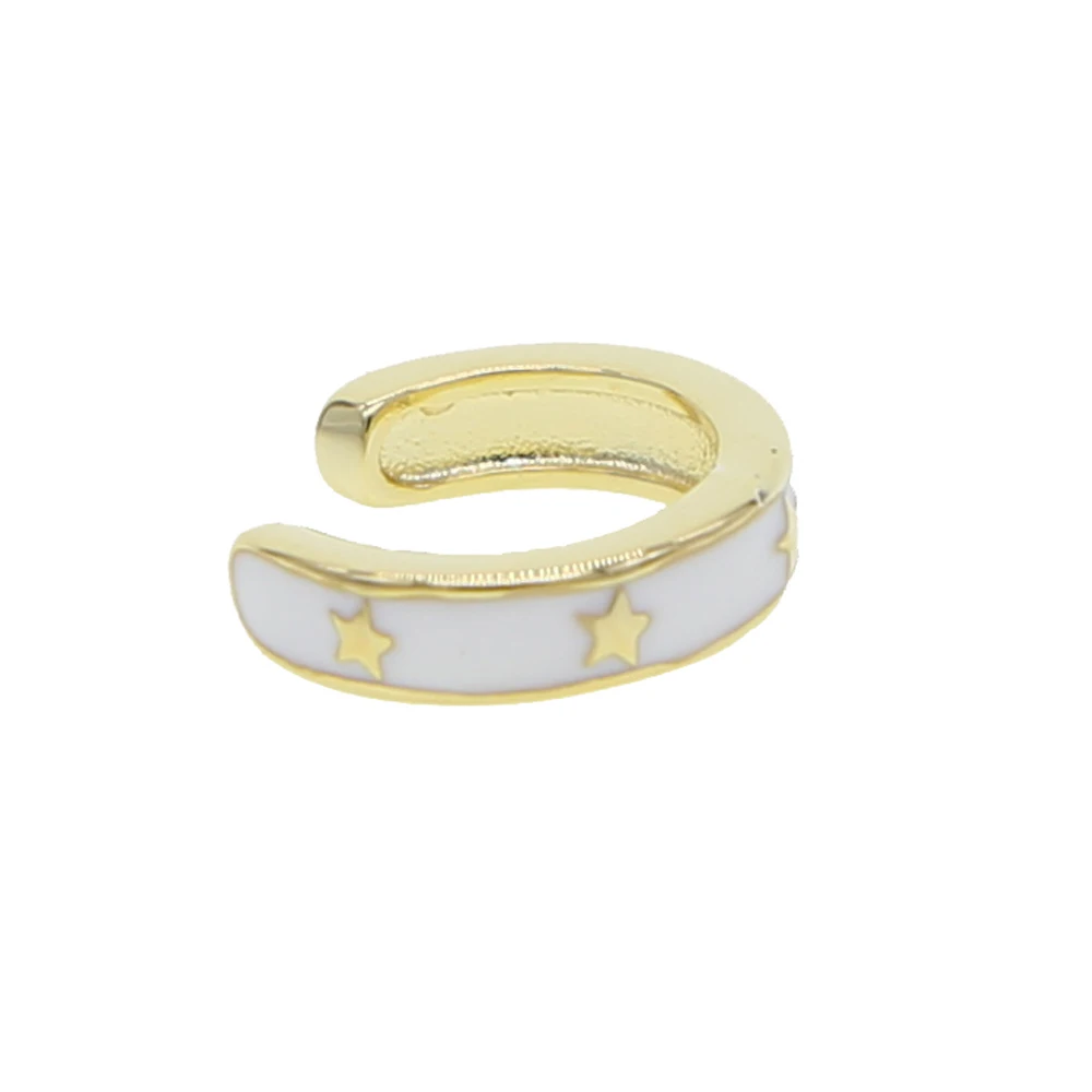 Высокое качество 4 цвета синий красный белый зеленый Звезда Эмаль Минимальная