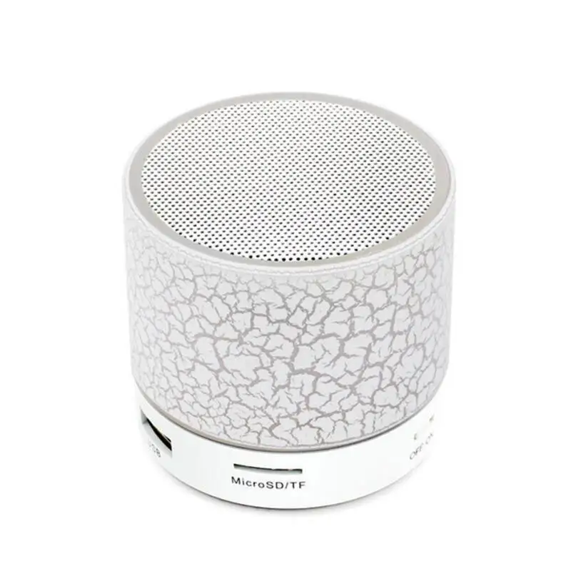 White 100 шт./лот BRSUANG Мини Портативный беспроводной Bluetooth наружный динамик A9 USB Сабвуфер для iPhone samsung huawei Oneplus sony и т. д - Color: White