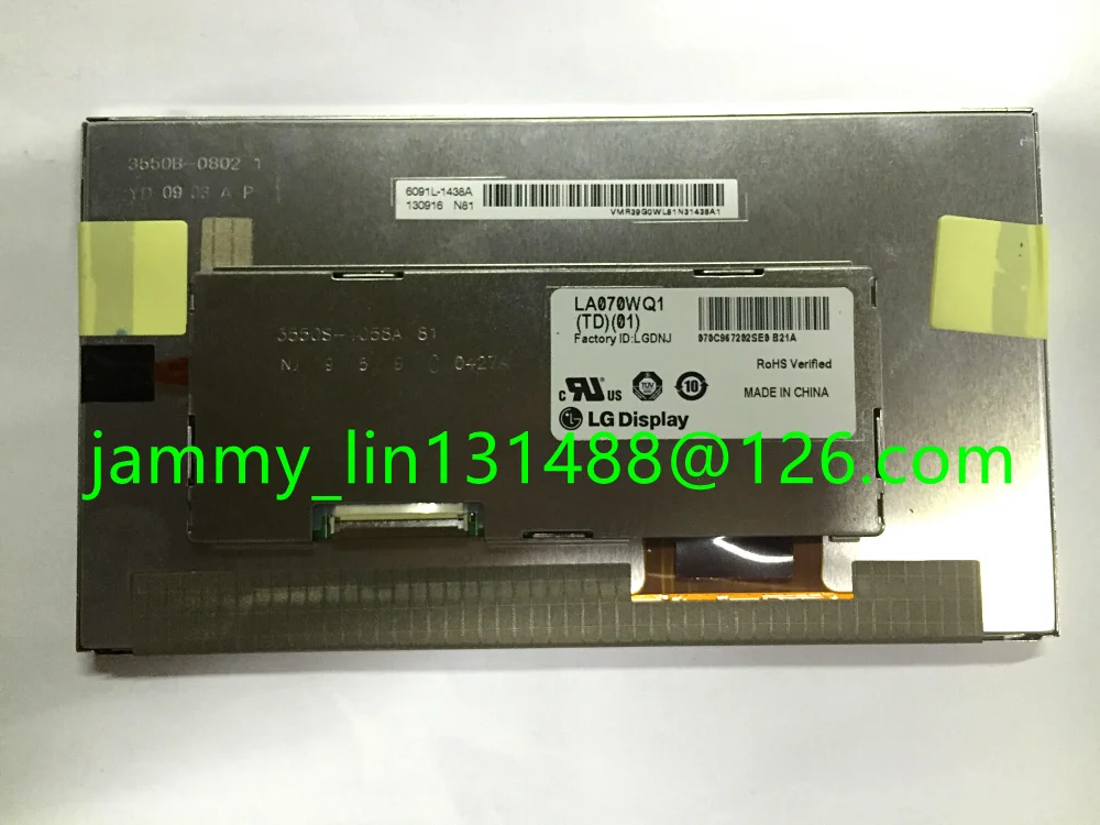 LA070WQ1(TD)(02) LA070WQ1(TD)(01) LA070WQ1 LA070WQ1-TD02 Brand New Original 7 inch LCD Display for Mercedes OPEL Bosh NAVI | Автомобили и