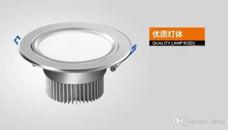FREE SHIPPING High power Led ceiling lamp 9W 12W 15W 21W 27W 36W 85-265V led Recessed Downlight with drive | Лампы и освещение