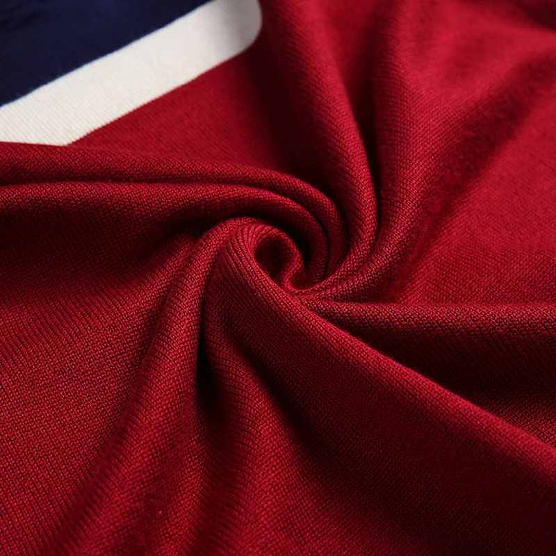 

Autumn Pullovers Sweater Men 2019 New Casual Slim Plus Size knitting pullovers Thin Striped Gray Sweater Man Clothes 3XL