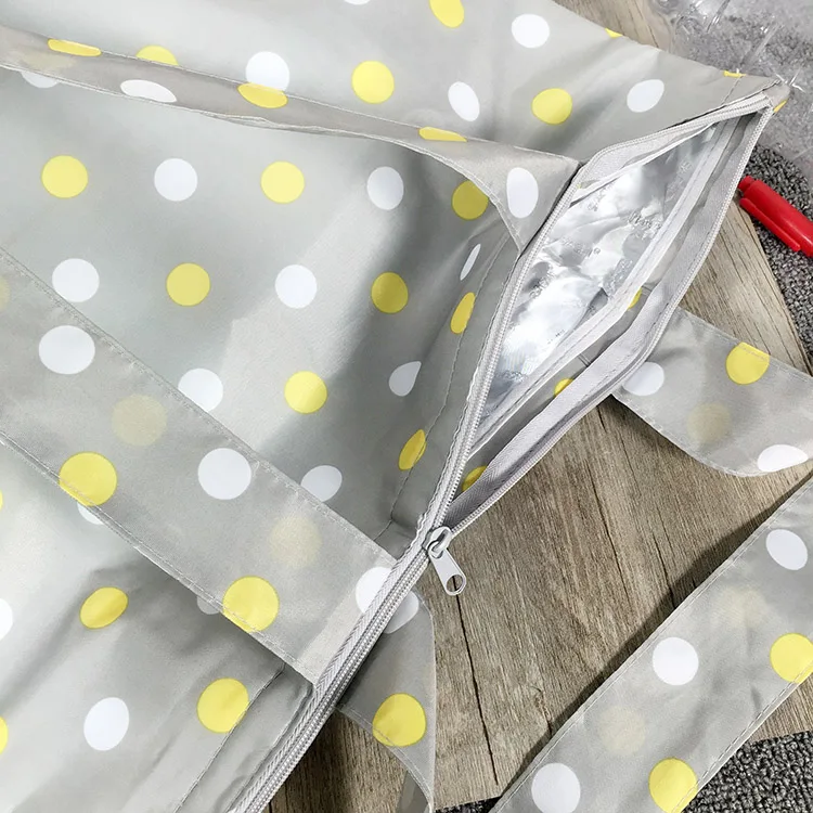 Большая складная сумка-холодильник термоизолированная Сумка-тоут через плечо