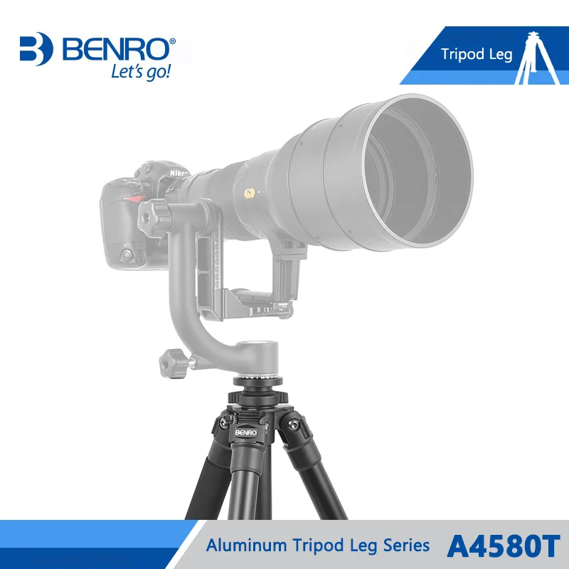 BENRO A4580T штатив, алюминиевый штатив для ног универсальная поддержка штативы для камеры 4 секции Максимальная загрузка 25 кг DHL