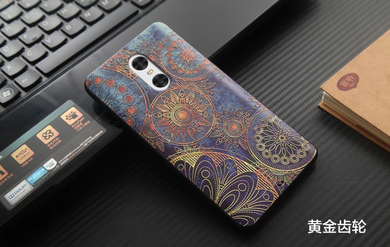 Для Xiaomi чехол для Redmi Pro 5 дюймовый крышка Роскошные Силиконовые 3D рельеф печати