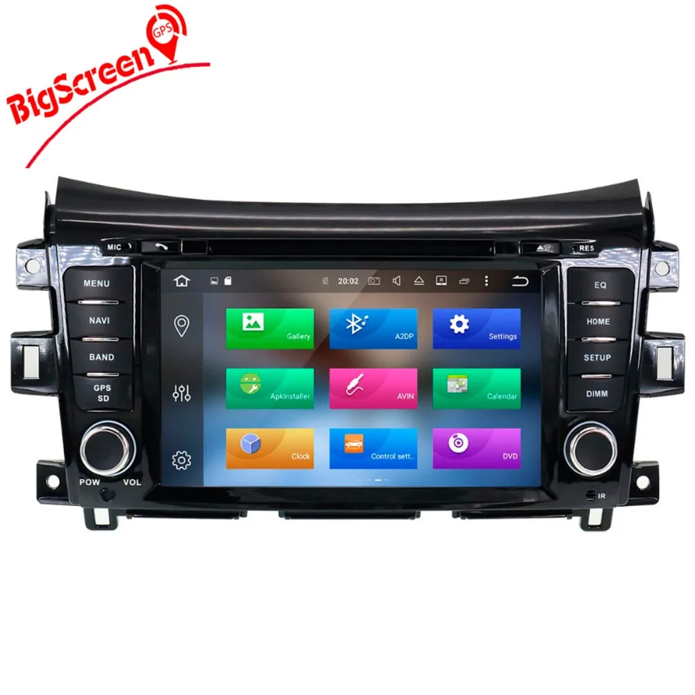 Автомобильный gps-навигация dvd-плеер радио чистый Android 7 1 8 0 для NISSAN NP300 Navara 2014 +