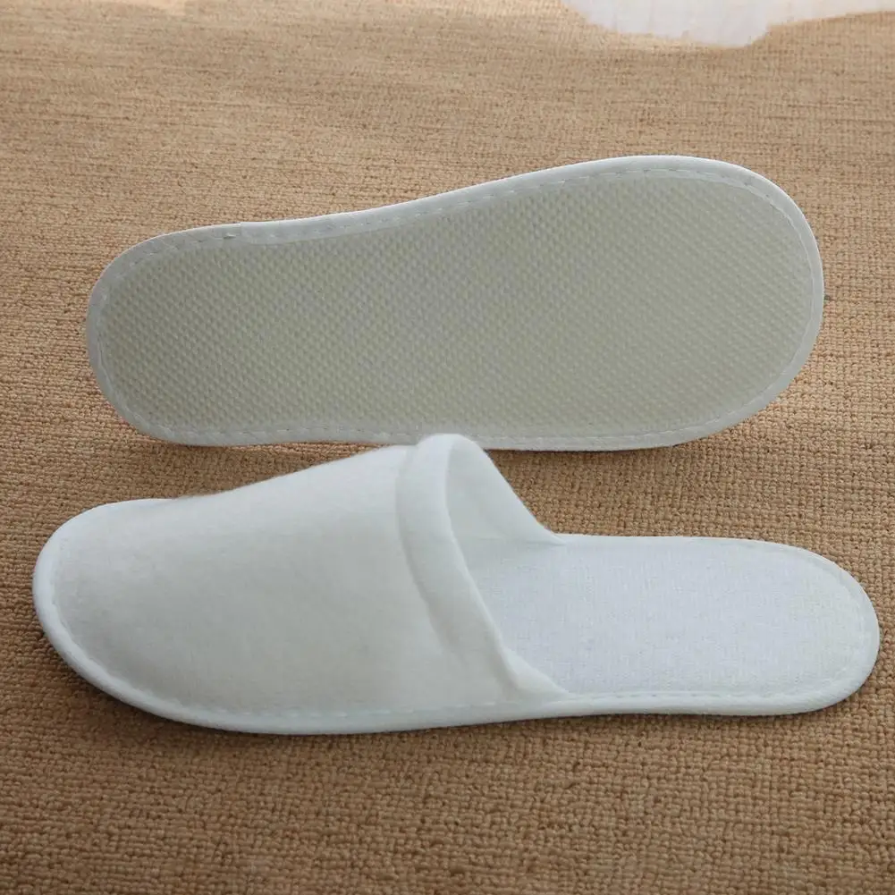 10 Pairs New Spa Hotel Guest Slippers Open Toe Disposable Convenient And Comfortable For Women Men | Дом и сад