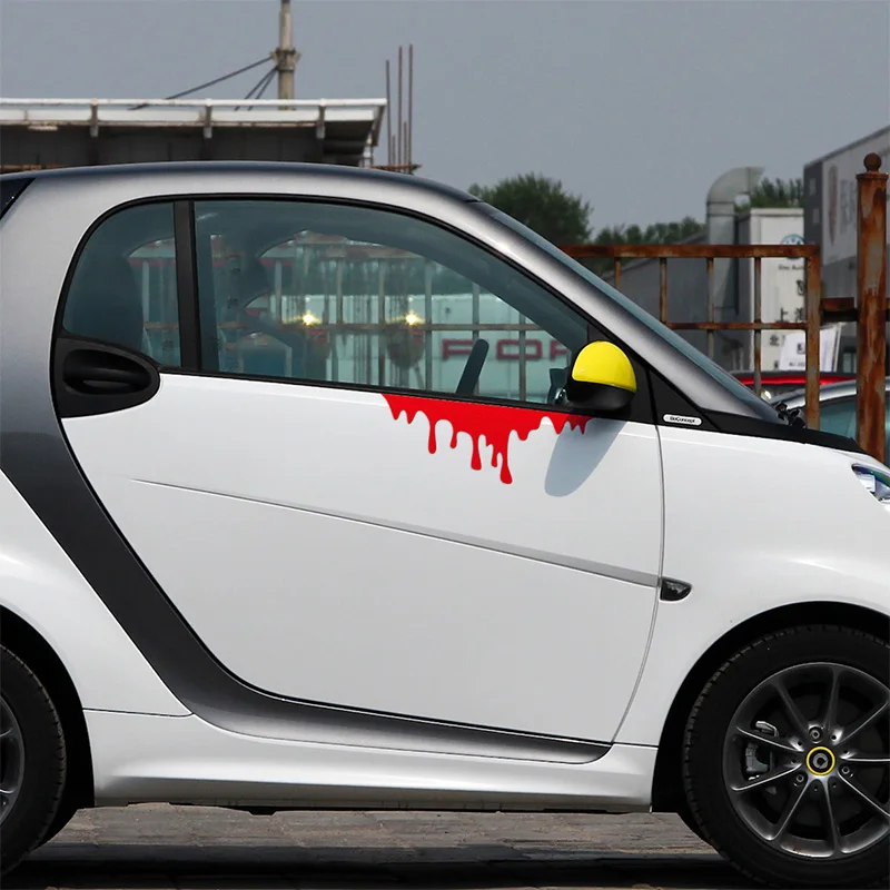 1 пара индивидуальных наклеек с кровью наклейка автомобильный Стайлинг для vw audi