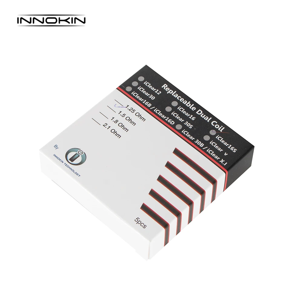 100% оригинальная катушка Innokin Iclear 16S 1.5ohm для атомайзера innokin iclear 16 сменная двойная 5