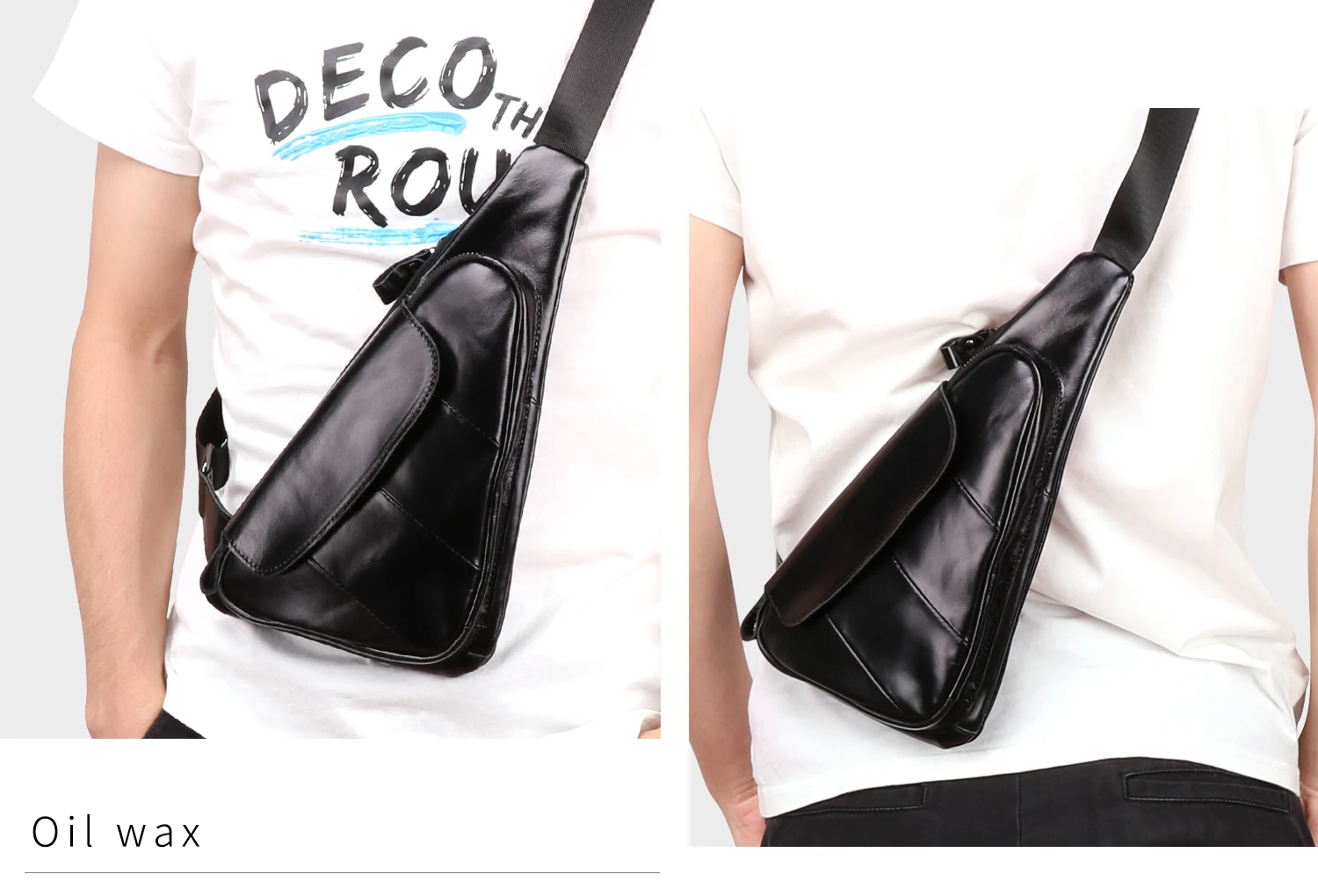 Треугольные мужские кожаные сумки через плечо для путешествий, натуральная кожа, нагрудная сумка, ремень, слинг, кожа, Повседневная нагрудная сумка, сумки через плечо для мужчин