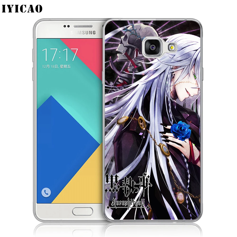 IYICAO под taker Черный Дворецкий Мягкий силиконовый чехол для телефона Samsung A10 A30 A40 A50