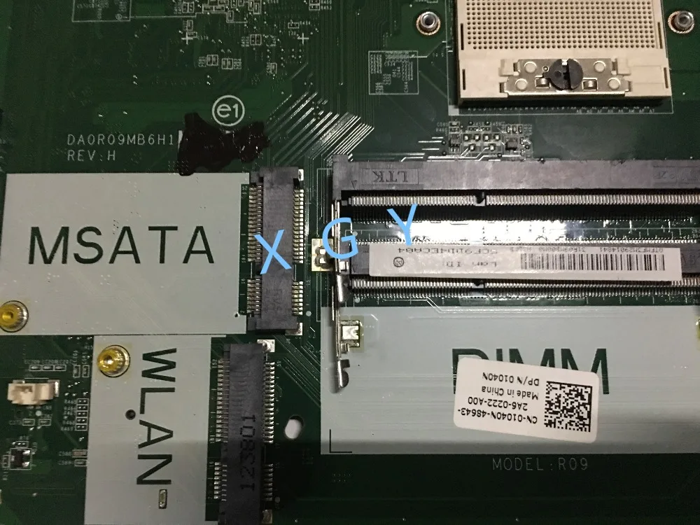 Для DELL 5720 материнская плата для ноутбука DDR3 HM77 Бесплатная доставка DA0R09MB6H1 CN-01040N
