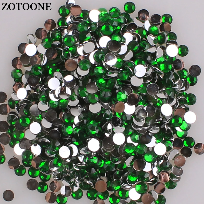 ZOTOONE плоская задняя смола не исправление камней и кристаллов для одежды Diy украшения клей на ногти Ab Стразы аппликация из страз E