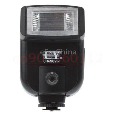 YINYAN CY 20 mini Hot Shoe универсальная вспышка Speedlite PC Sync Port для Nikon D90 D3100 D3200 D3300 D5200 D5300 D810 D800