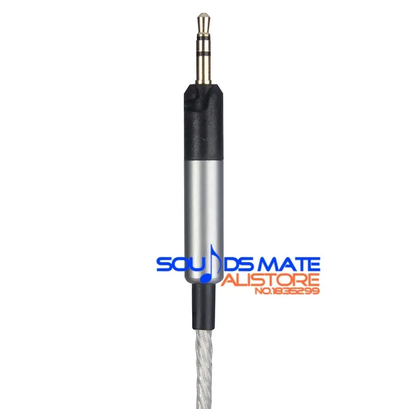 Обновление с серебряным покрытием HIFI кабель для аудио Technica ATH M50x M40x наушник ди