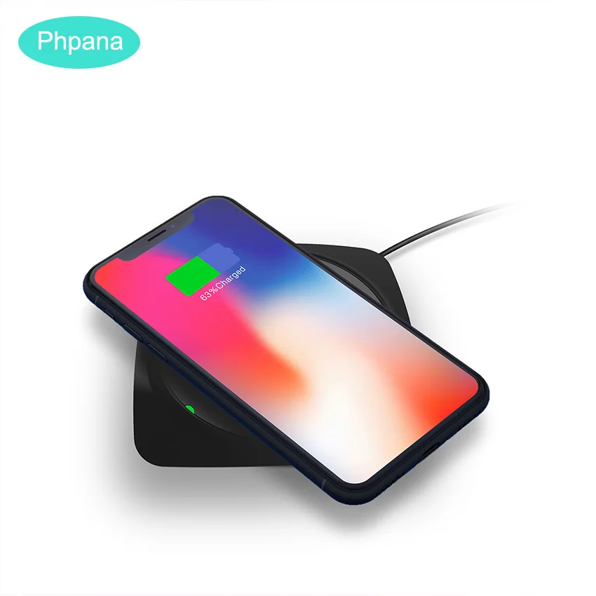 Беспроводной зарядный Модуль Pad для Samsung Note 10 Plus коврик Qi Беспроводное зарядное