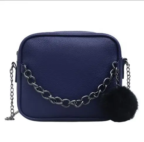 Chain Design Women Crossbody bag small Square leather Messenger bag shoulder bag handbags cross body bag