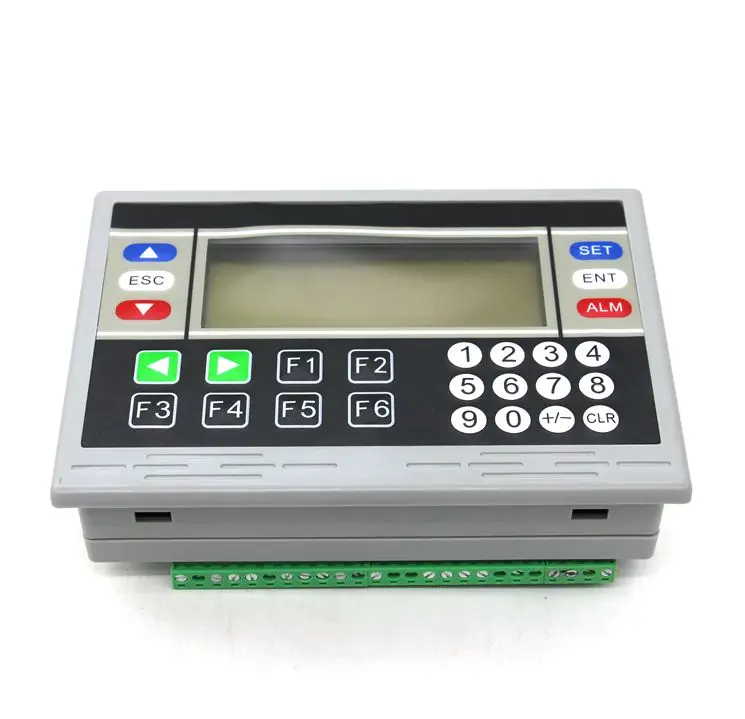 PLC промышленная плата управления одна машина FX1N18MRT С 485 связью OP320 текст дисплей