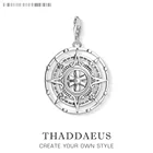 Подвеска с календарем майя, для женщин и мужчин, модное ювелирное изделие из стерлингового серебра 925 пробы, подходит для браслета, цепочки, телефона, брелока, подвеска