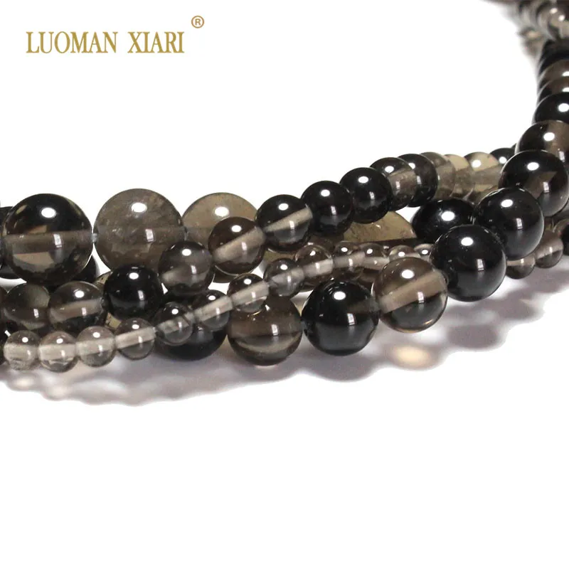 Natural Eyes Lcy Variety Color Obsidian Stone Beads Wholesale For Jewelry Making DIY Bracelet Necklace 4/6/8/10 mm Strand 15'' |