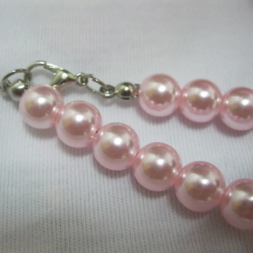 Комплект из колье браслета и ожерелья 8 мм|fashion pearl jewelry sets|pearl setfashion set |