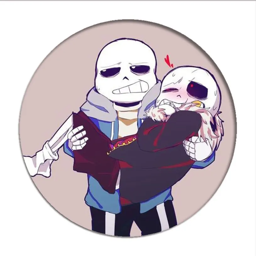 Undertale Sans Значки для косплея Папирус брошь одежда икона коллекция нагрудник