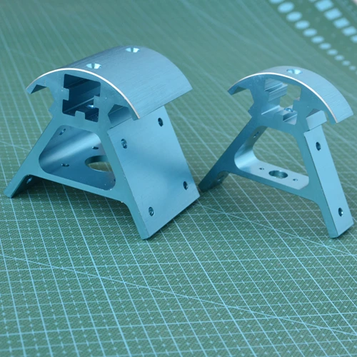 SWMAKER 3D принтер части для европейского стандарта профили Kossel 800 металлические угловые части шесть наборов синий, черный