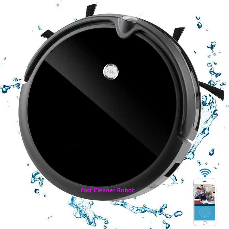 Робот пылесос с камерой и видеозвонком робот аспиратор умная навигация по карте