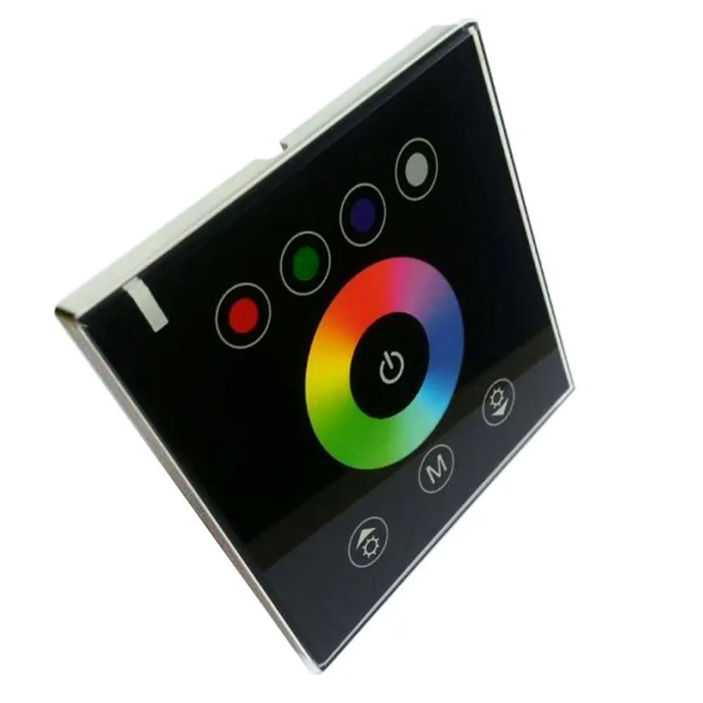 Светодиодный выключатель света с сенсорной панелью настенный контроллер для