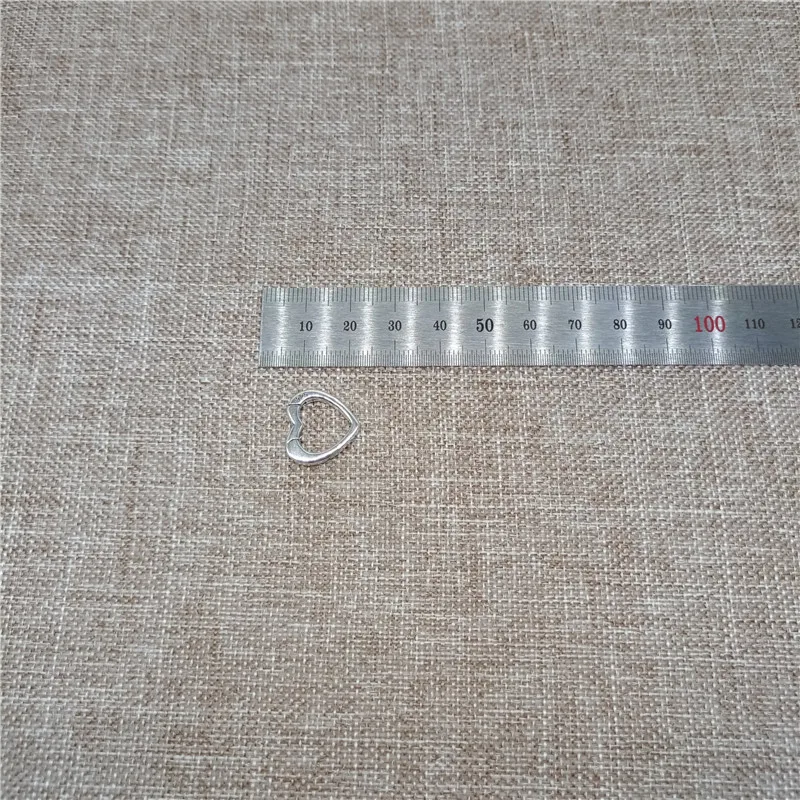 925 пробы серебряные застежки в форме сердца лобстера для браслета ожерелья |