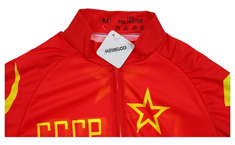 Мужская велосипедная майка HIRBGOD, одежда для велоспорта, CCCP, короткий рукав, Ropa Ciclismo, Ретро стиль, Майо Cyclisme, Классический Топ, одежда для велоспорта, NR236